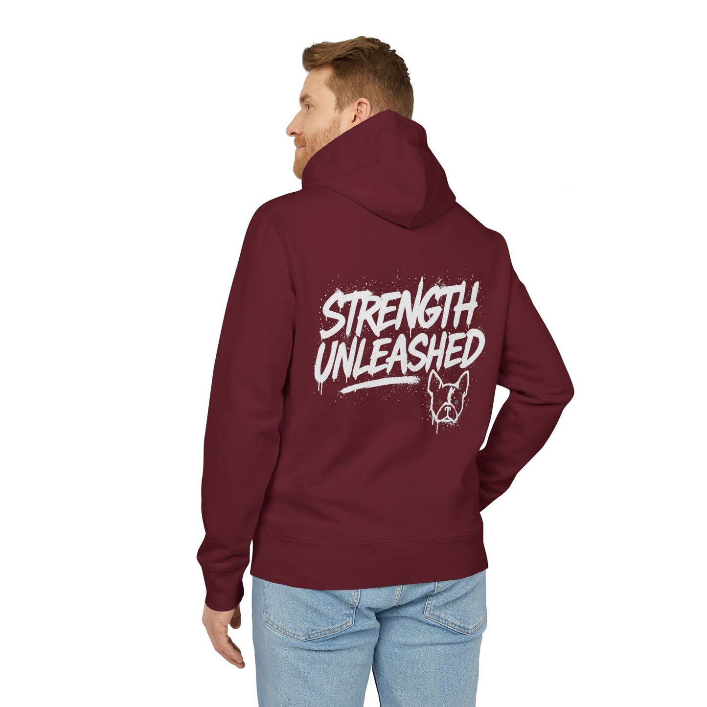Strength Unleashed Hoodie, Side Eye Strength, Gym fit
