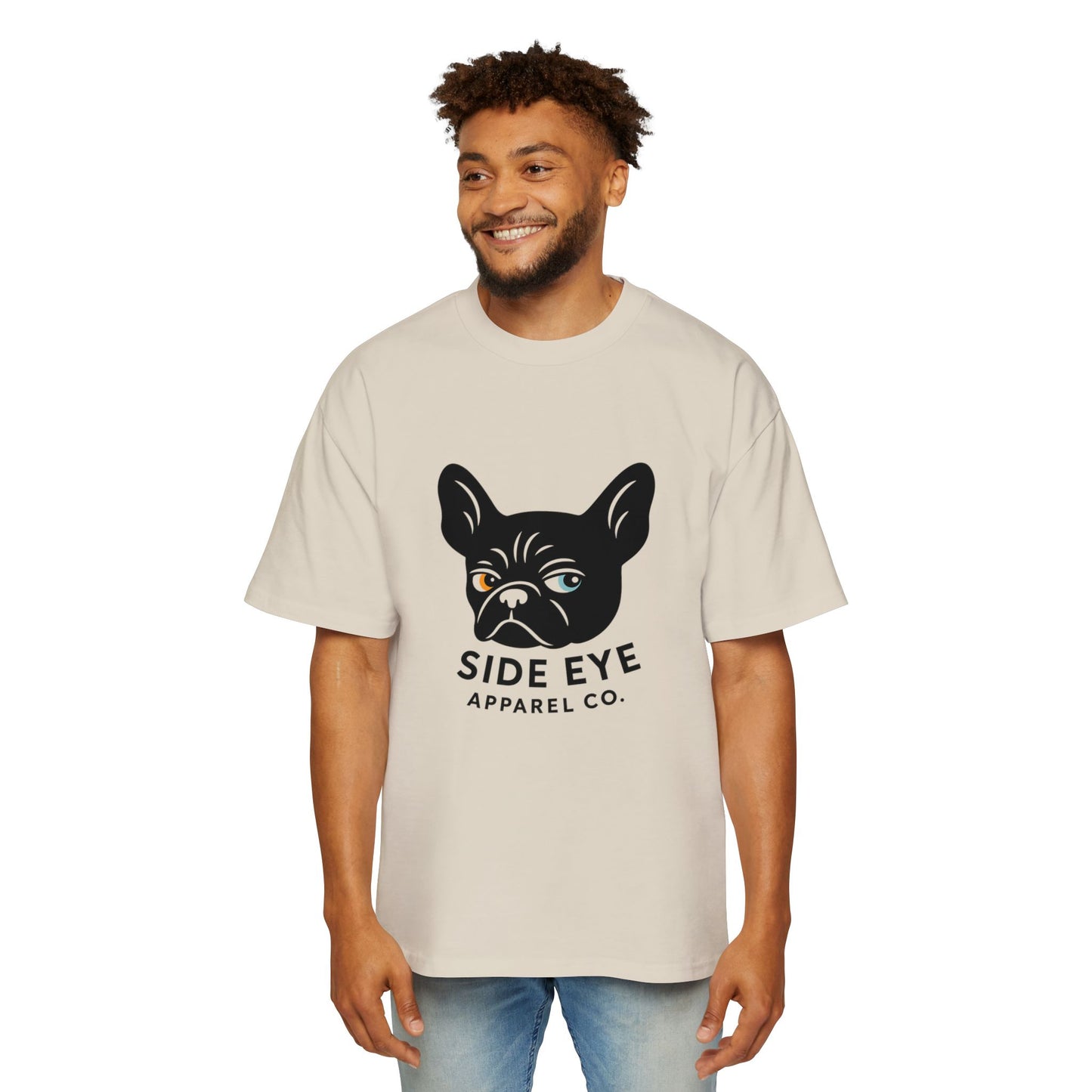 OG Logo Side Eye Tee, Oversized T-Shirt