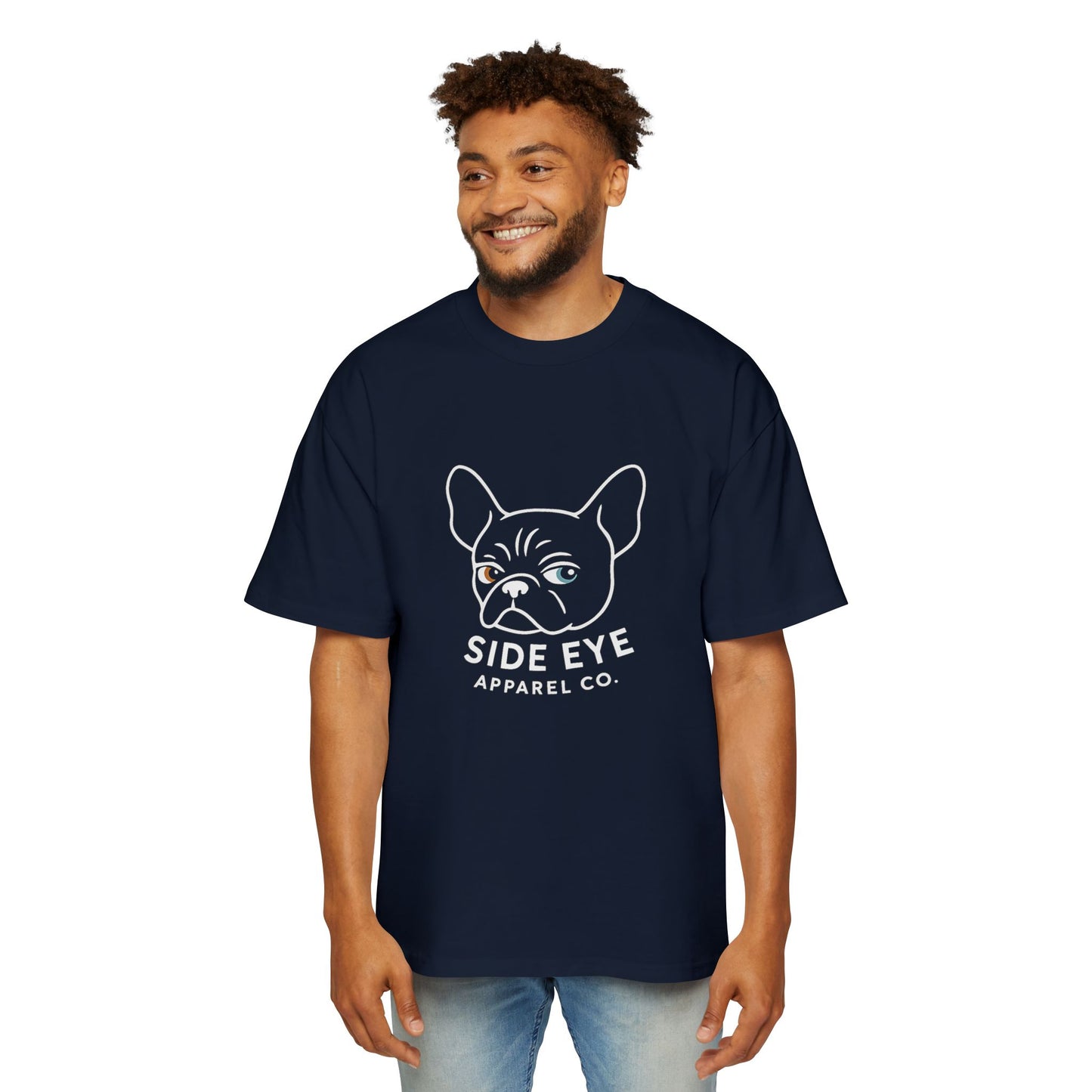 OG logo Side Eye Oversized Tee