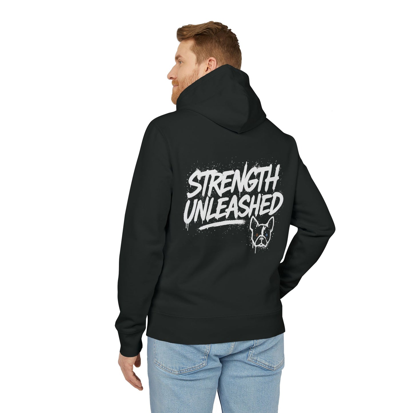 Strength Unleashed Hoodie, Side Eye Strength, Gym fit