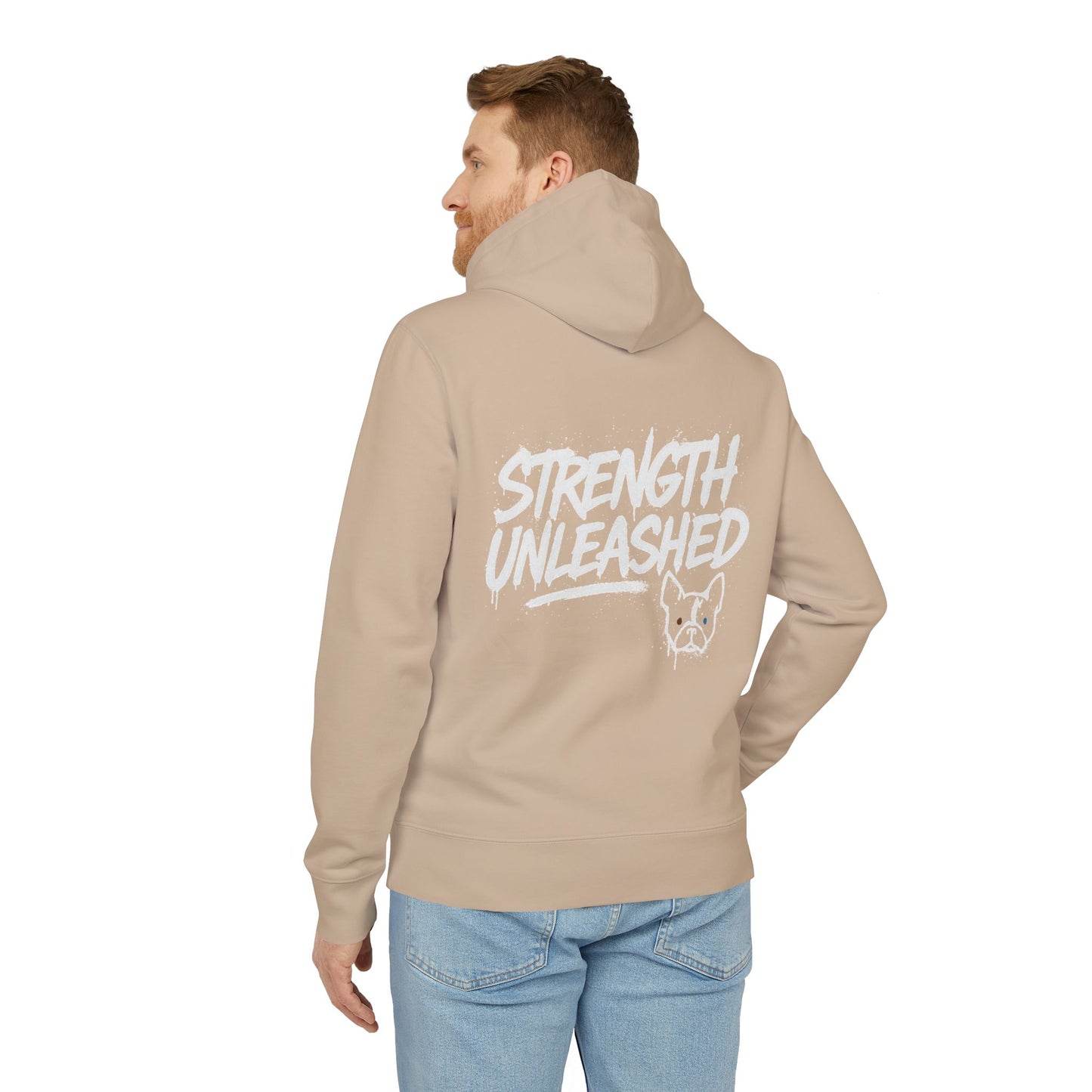 Strength Unleashed Hoodie, Side Eye Strength, Gym fit