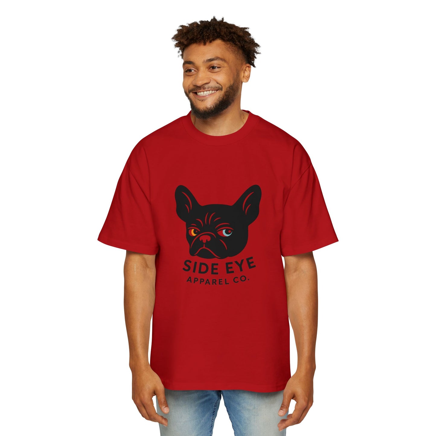 OG Logo Side Eye Tee, Oversized T-Shirt