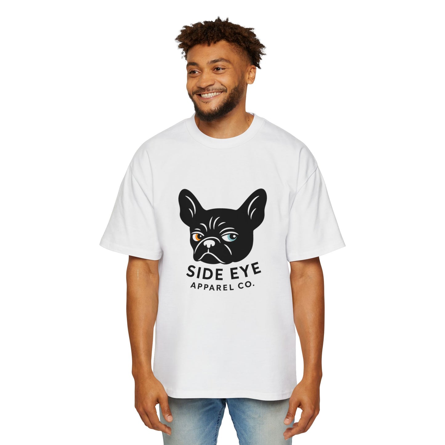 OG Logo Side Eye Tee, Oversized T-Shirt
