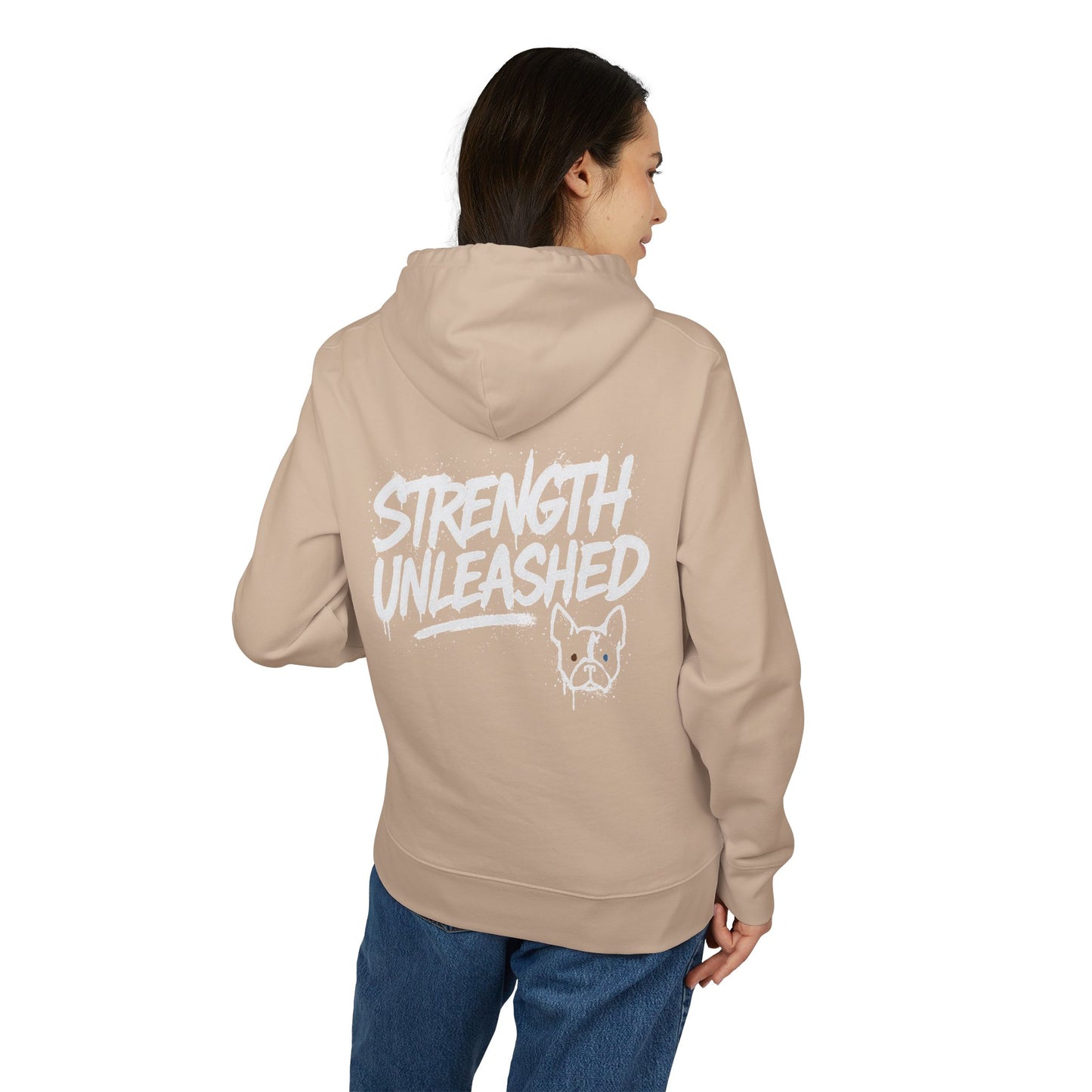 Strength Unleashed Hoodie, Side Eye Strength, Gym fit