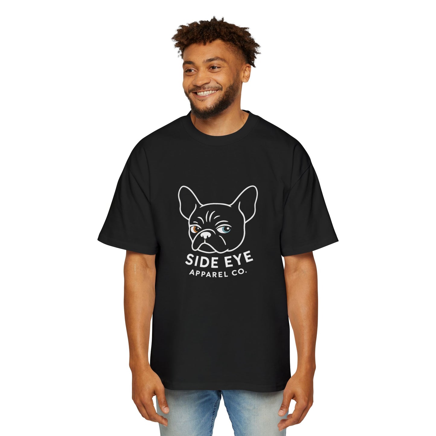 OG logo Side Eye Oversized Tee
