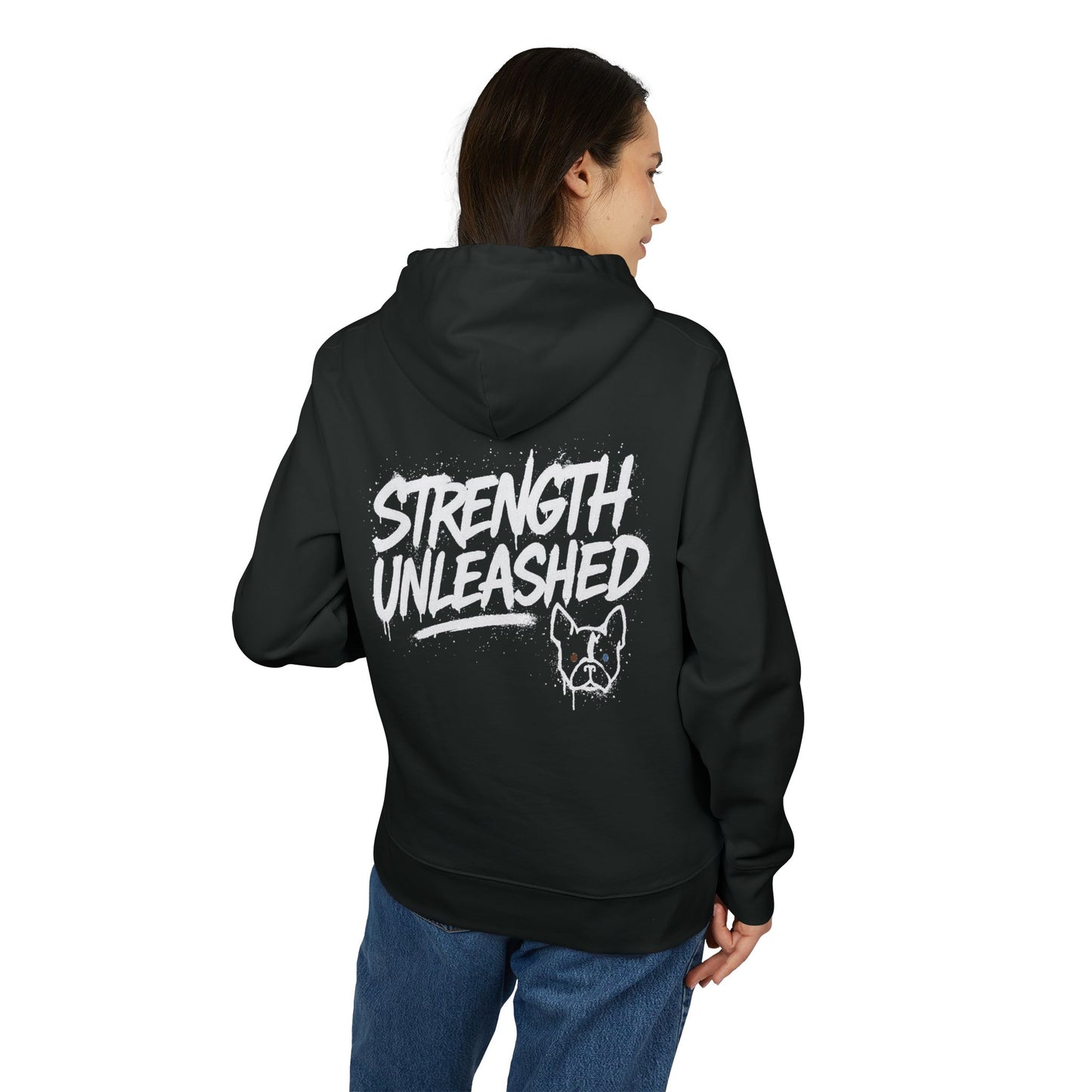Strength Unleashed Hoodie, Side Eye Strength, Gym fit