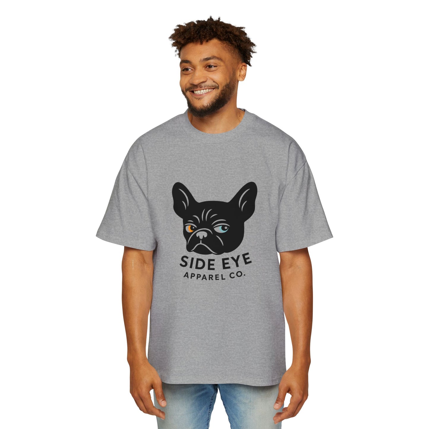OG Logo Side Eye Tee, Oversized T-Shirt