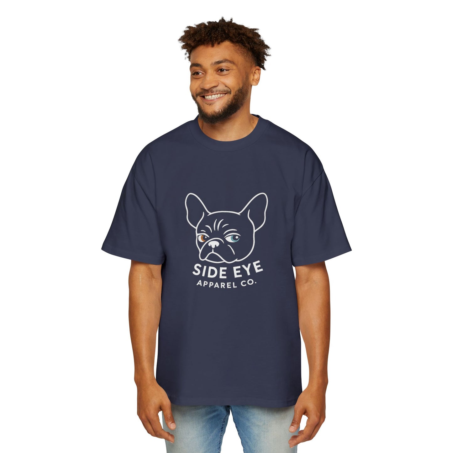 OG logo Side Eye Oversized Tee